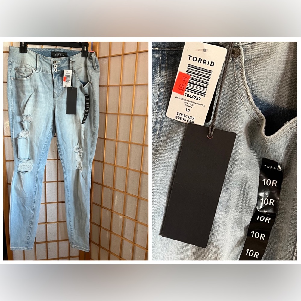 Torrid Size 10R Skinny Jeggins